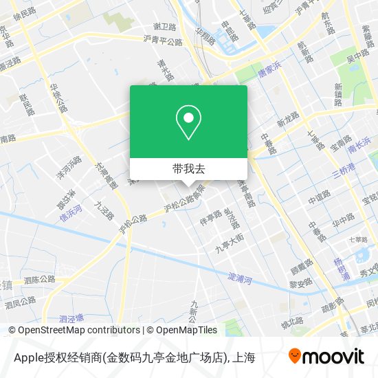 Apple授权经销商(金数码九亭金地广场店)地图