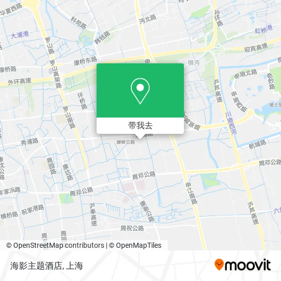 海影主题酒店地图