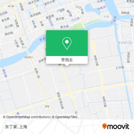 东丁家地图