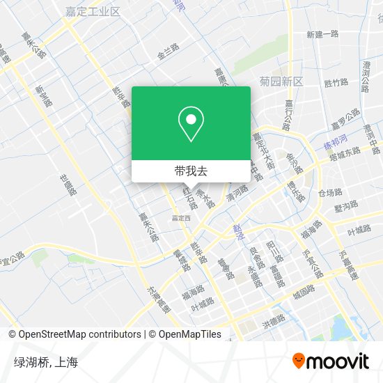 绿湖桥地图