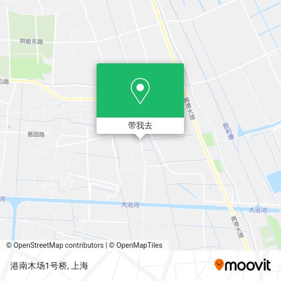 港南木场1号桥地图
