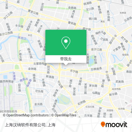 上海汉纳软件有限公司地图