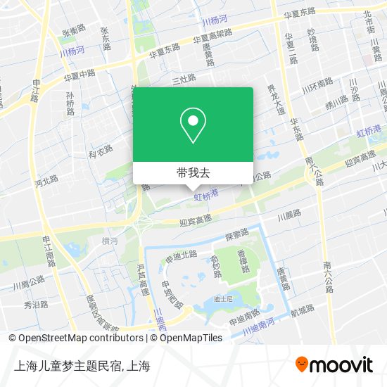 上海儿童梦主题民宿地图