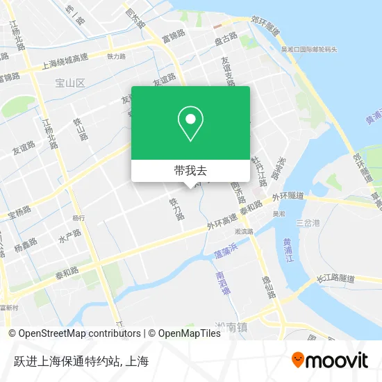 跃进上海保通特约站地图
