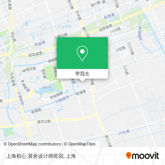 上海初心.莫舍设计师民宿地图