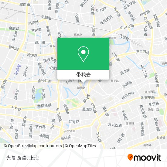 光复西路地图