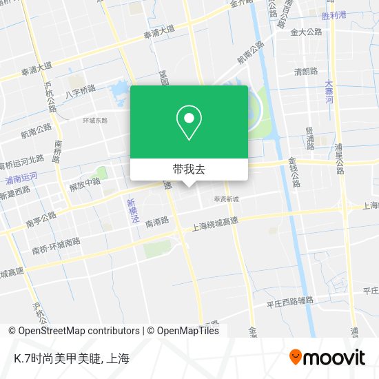K.7时尚美甲美睫地图