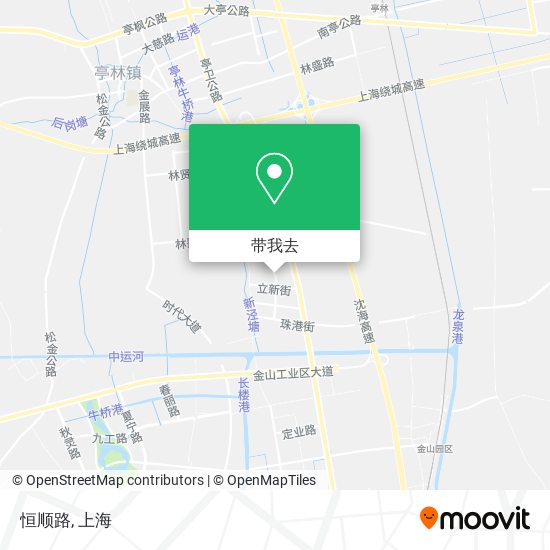 恒顺路地图