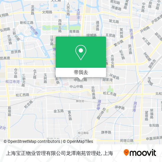 上海宝正物业管理有限公司龙潭南苑管理处地图