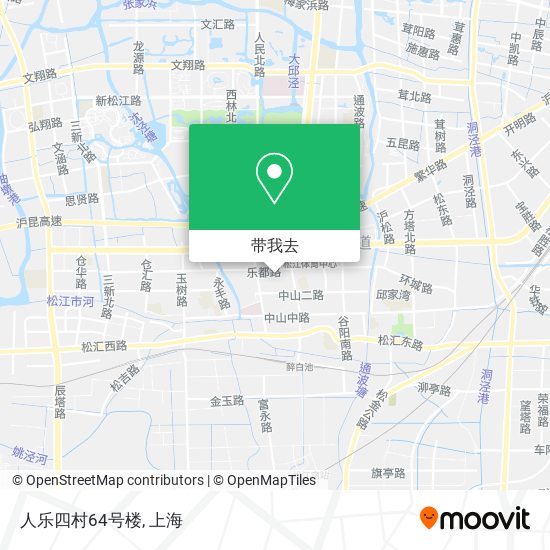 人乐四村64号楼地图