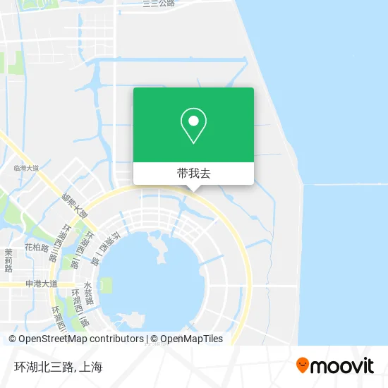 环湖北三路地图
