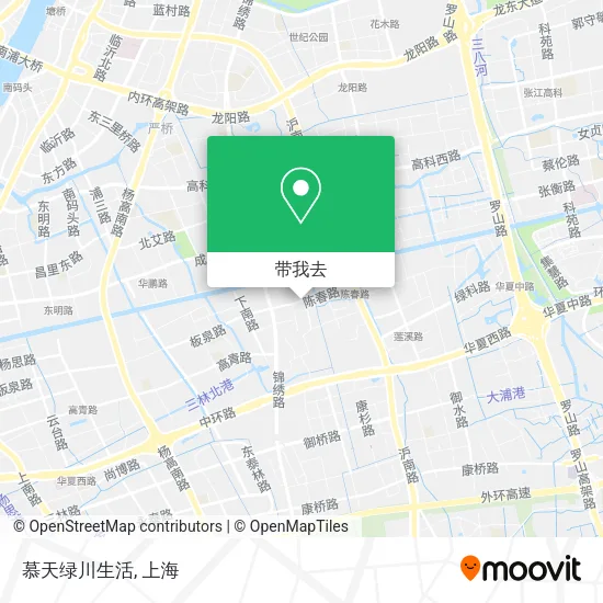 慕天绿川生活地图