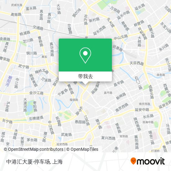 中港汇大厦-停车场地图