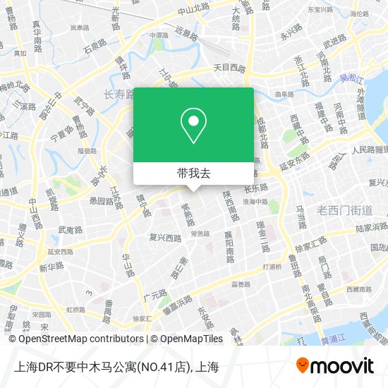 上海DR不要中木马公寓(NO.41店)地图