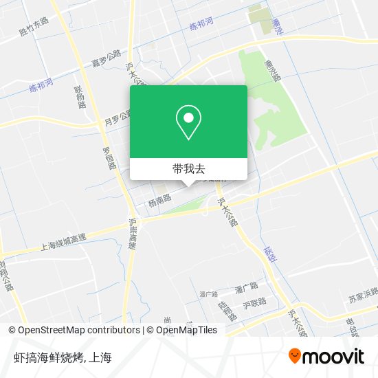 虾搞海鲜烧烤地图