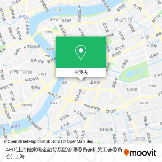 AED(上海陆家嘴金融贸易区管理委员会机关工会委员会)地图