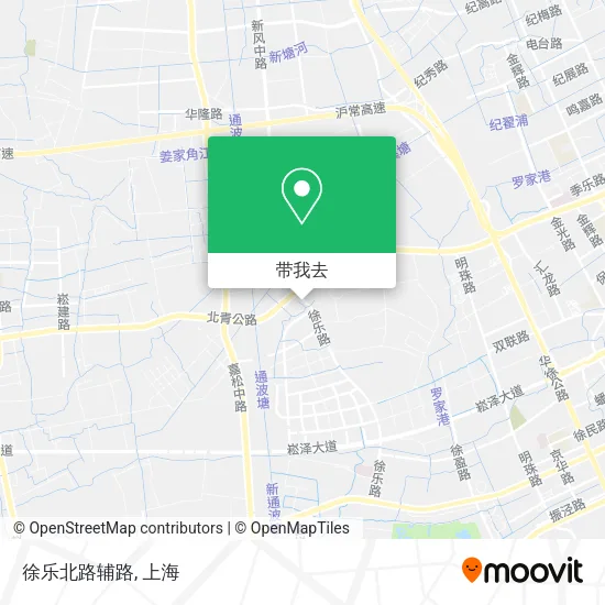 徐乐北路辅路地图