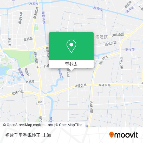 福建千里香馄饨王地图