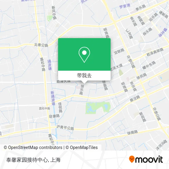 泰馨家园接待中心地图