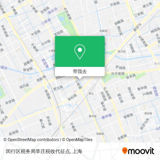 闵行区税务局莘庄税收代征点地图