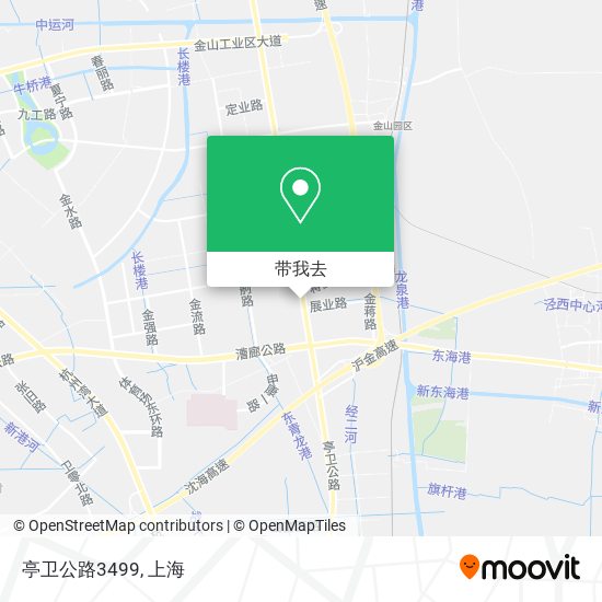 亭卫公路3499地图