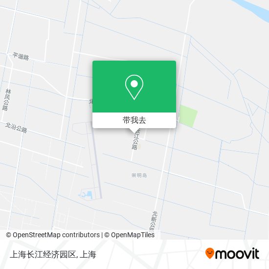 上海长江经济园区地图