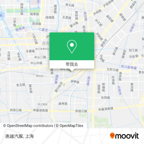 惠越汽服地图