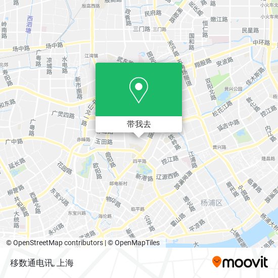移数通电讯地图