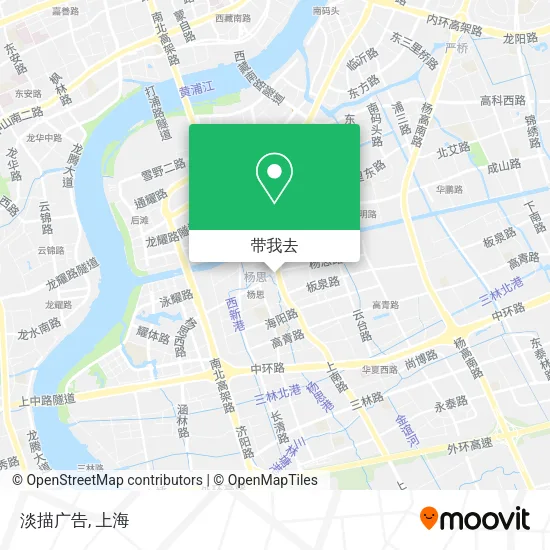 淡描广告地图