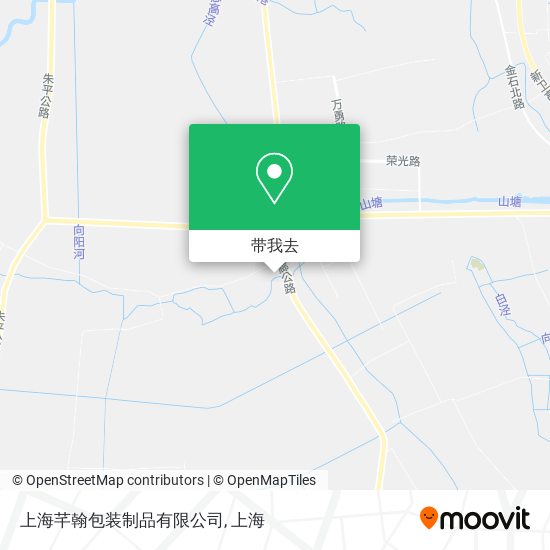 上海芊翰包装制品有限公司地图
