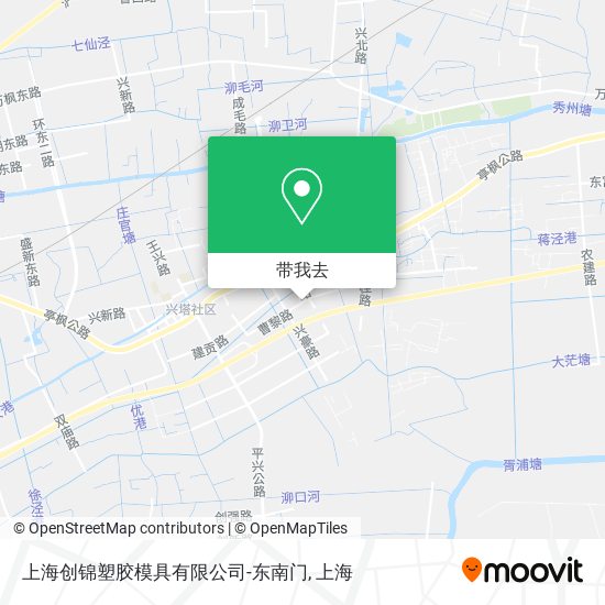 上海创锦塑胶模具有限公司-东南门地图