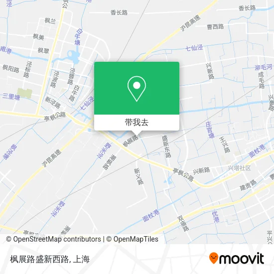 枫展路盛新西路地图