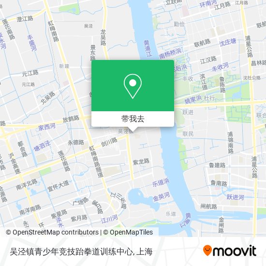 吴泾镇青少年竞技跆拳道训练中心地图