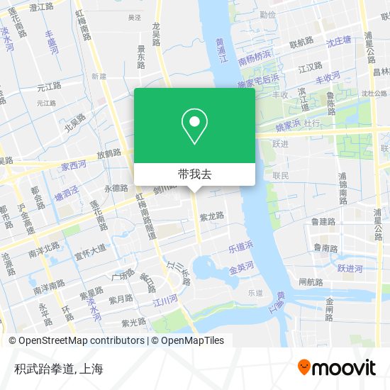 积武跆拳道地图