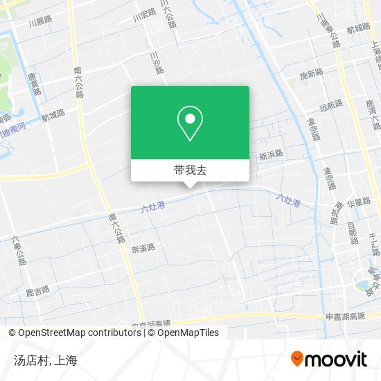 汤店村地图