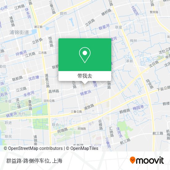 群益路-路侧停车位地图