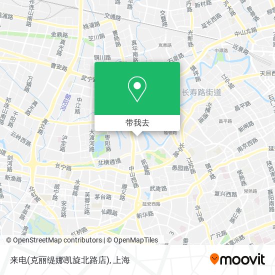 来电(克丽缇娜凯旋北路店)地图
