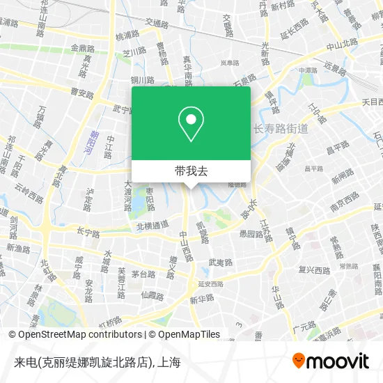 来电(克丽缇娜凯旋北路店)地图