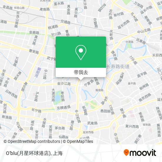 O‘blu(月星环球港店)地图