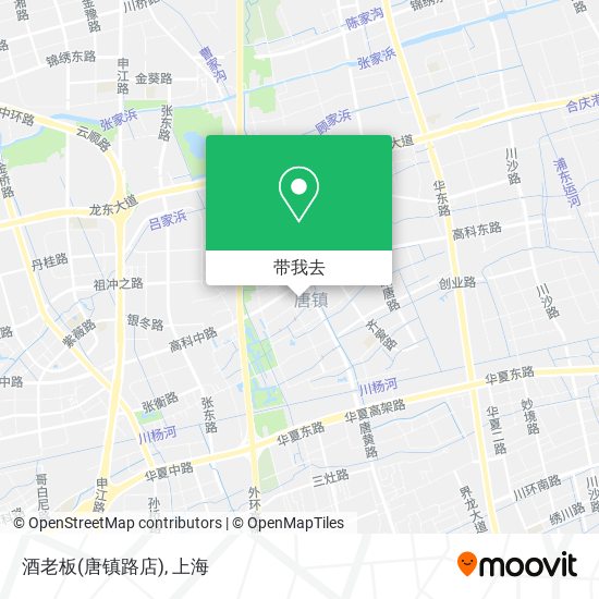 酒老板(唐镇路店)地图