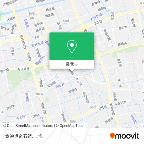 鑫鸿运奇石馆地图