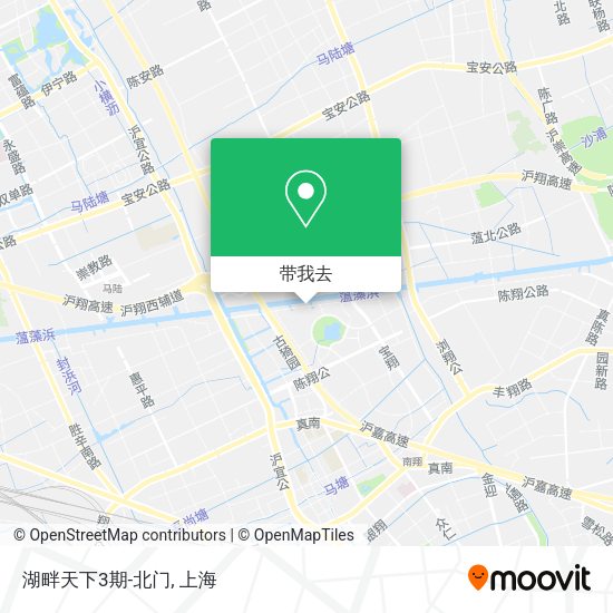 湖畔天下3期-北门地图