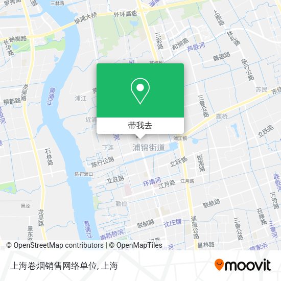 上海卷烟销售网络单位地图