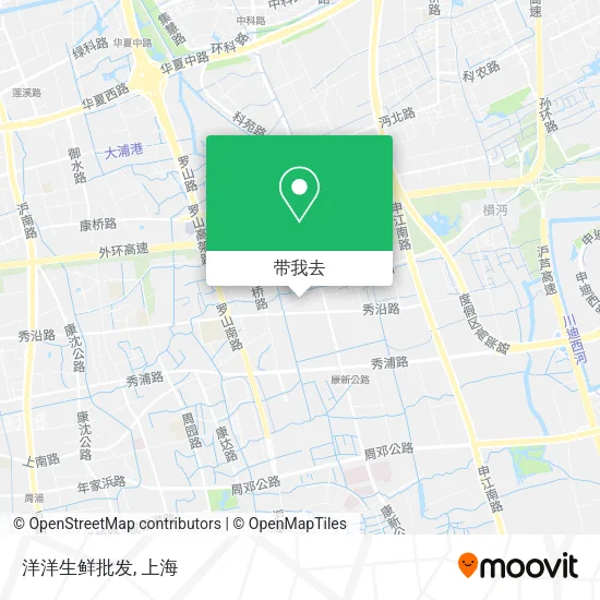 洋洋生鲜批发地图
