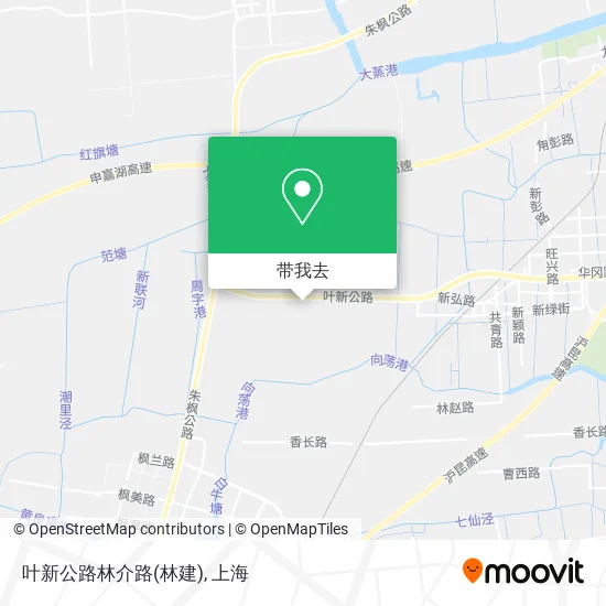 叶新公路林介路(林建)地图