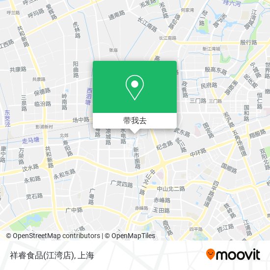 祥睿食品(江湾店)地图