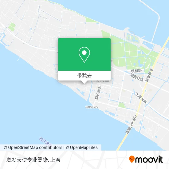 魔发天使专业烫染地图