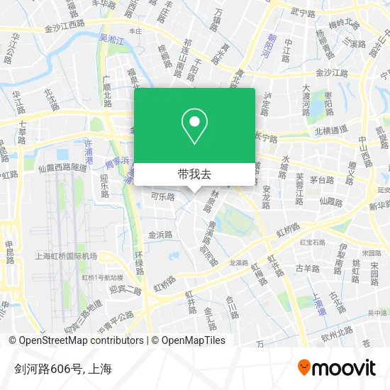 剑河路606号地图