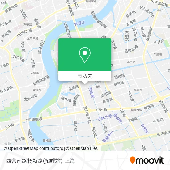 西营南路杨新路(招呼站)地图
