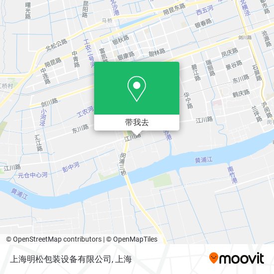 上海明松包装设备有限公司地图